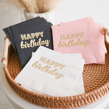 BIRTHDAY Napkins (set of 25)